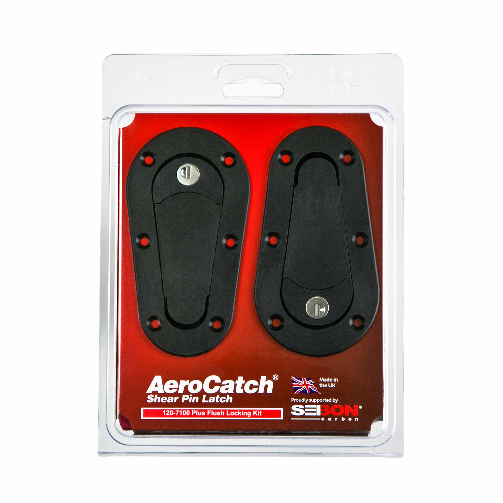 ボンピン　Aero Catch 1/10 Bonnet AERO CATCH Hood Pin Set of 4 - [Pandora] PAC-559