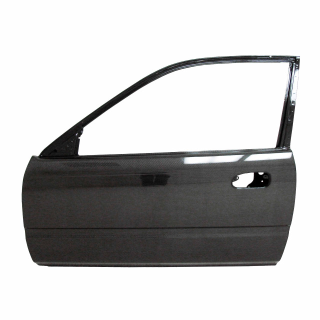 OEM-style carbon fiber doors for 1996-2000 Honda Civic 2DR