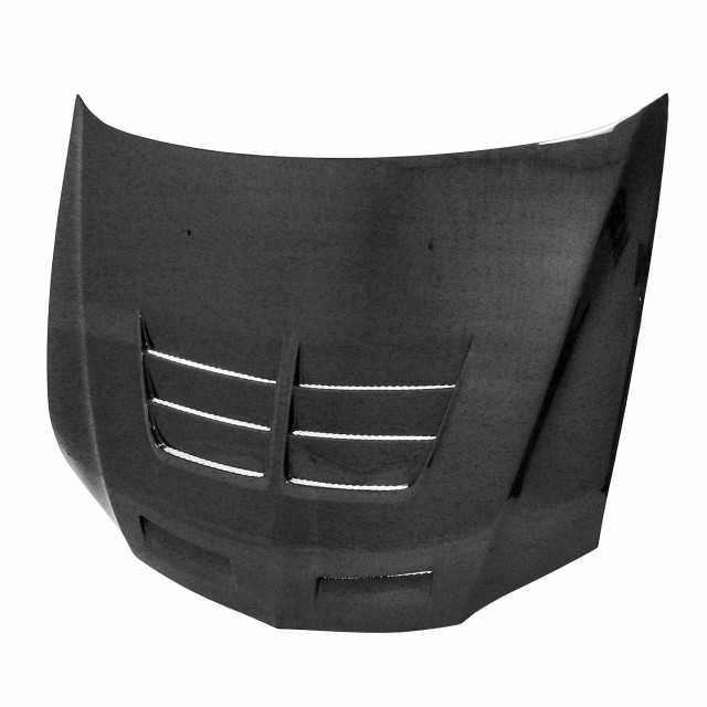TSII-style carbon fiber hood for 2003-2006 Mitsubishi Lancer EVO