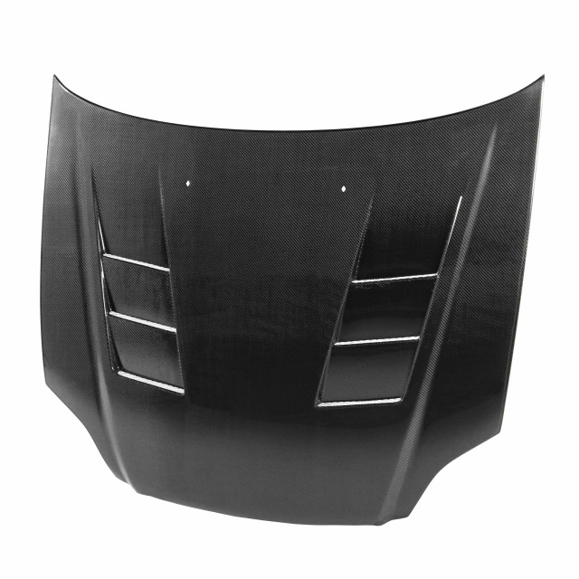 TS-style carbon fiber hood for 1999-2000 Honda Civic