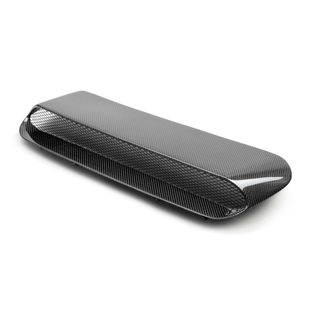 H-style carbon fiber hood scoop for 2022 Subaru WRX (1 inch taller than stock scoop)