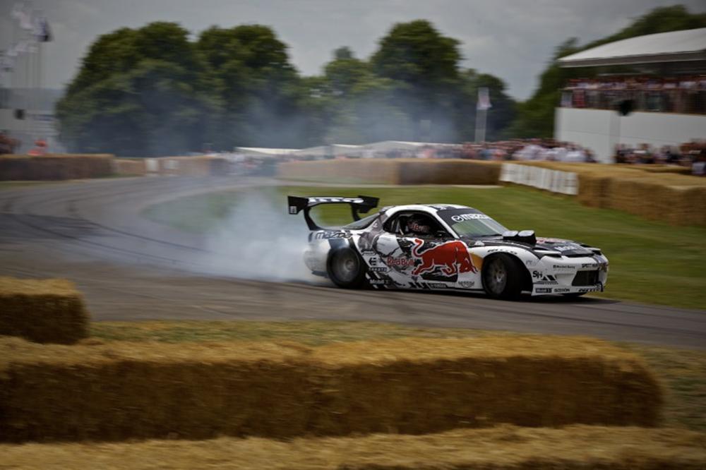 Mad Mike Unveils MADBUL Mazda RX7 at Goodwood Festival of Speed