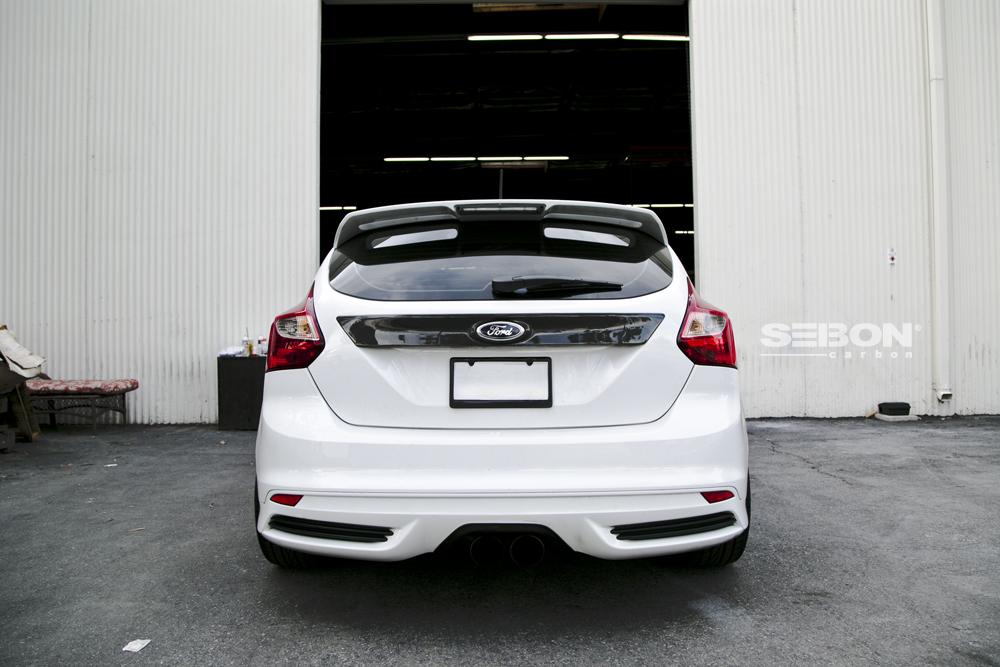New Product: Carbon Fiber Tail Garnish For 2012-2013 Ford Focus