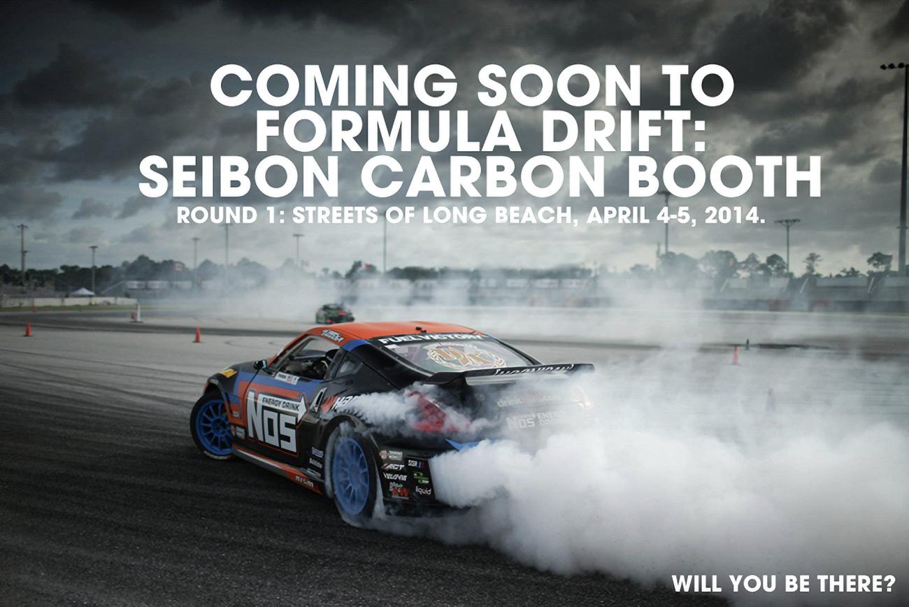 Seibon Carbon to Attend Round 1 of Formula D 2014