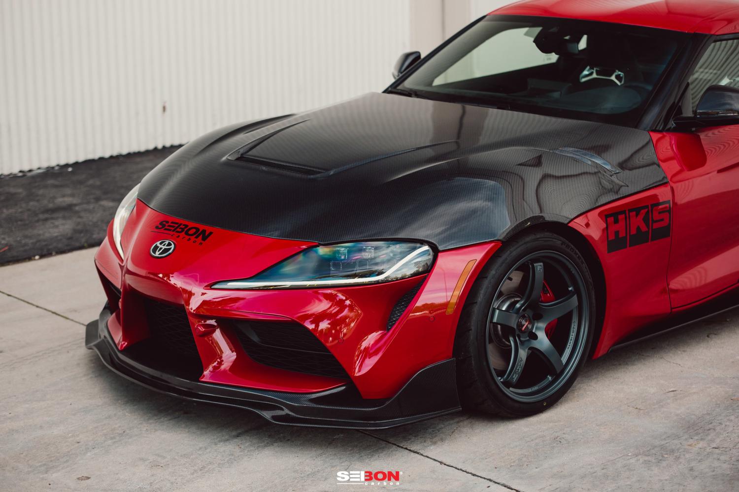 New Product: VS-Style Double-Sided Carbon Fiber Hood for the 2020 Toyota Supra