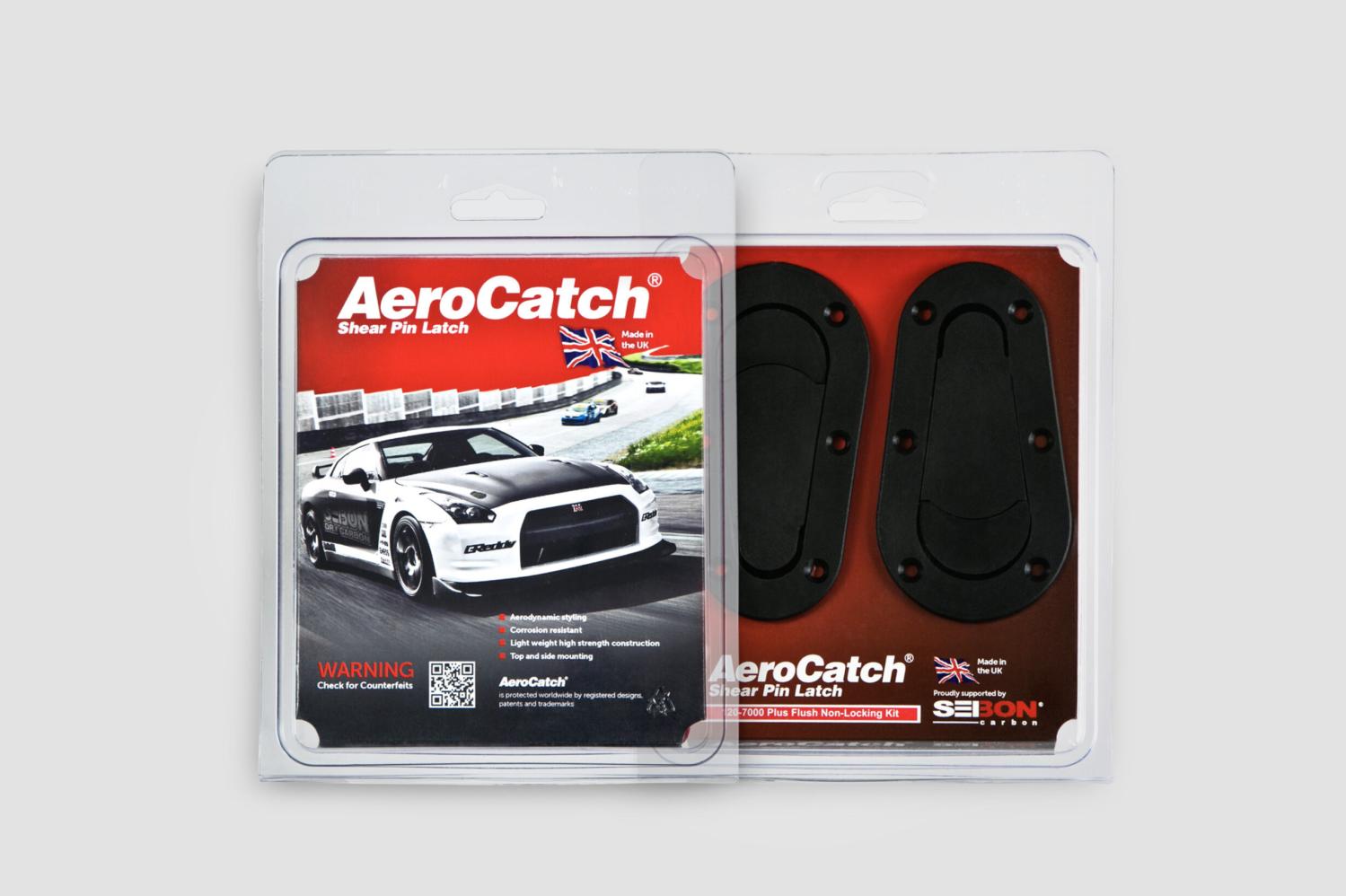 AeroCatch and Seibon Carbon Collaborate for 120 Series Hood Pins