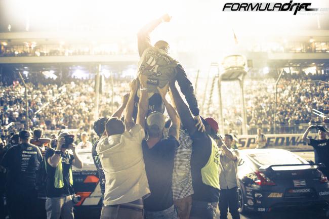 Formula Drift 2014 Round 7: Forsberg and Saito Are Victorious