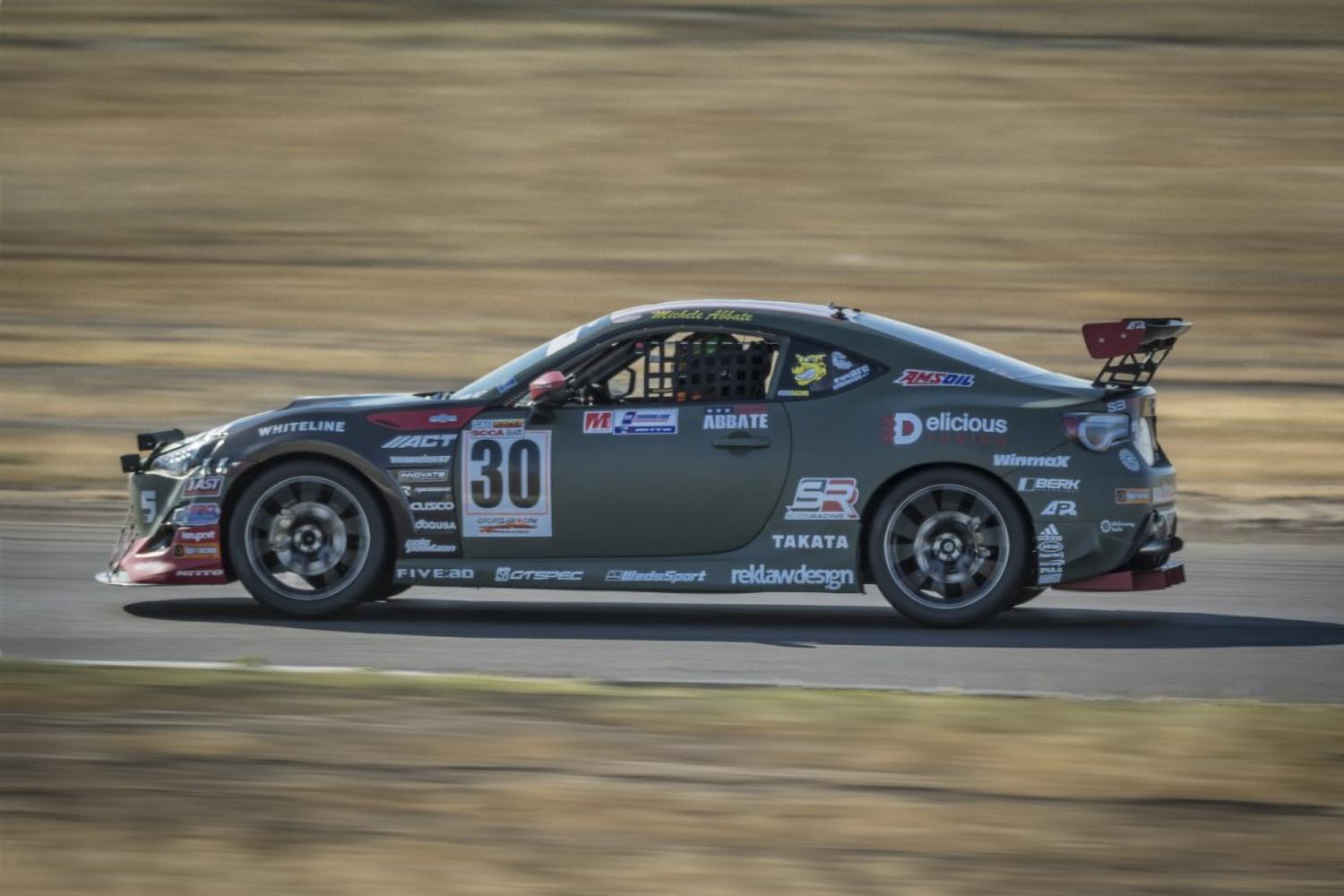 Abbate Takes STU Lead for SCCA US Majors Tour in Seibon Equipped FRS